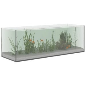 vidaXL Acvariu cu depozitare Transparent 60 x 20 x 20 cm Sticlă-3